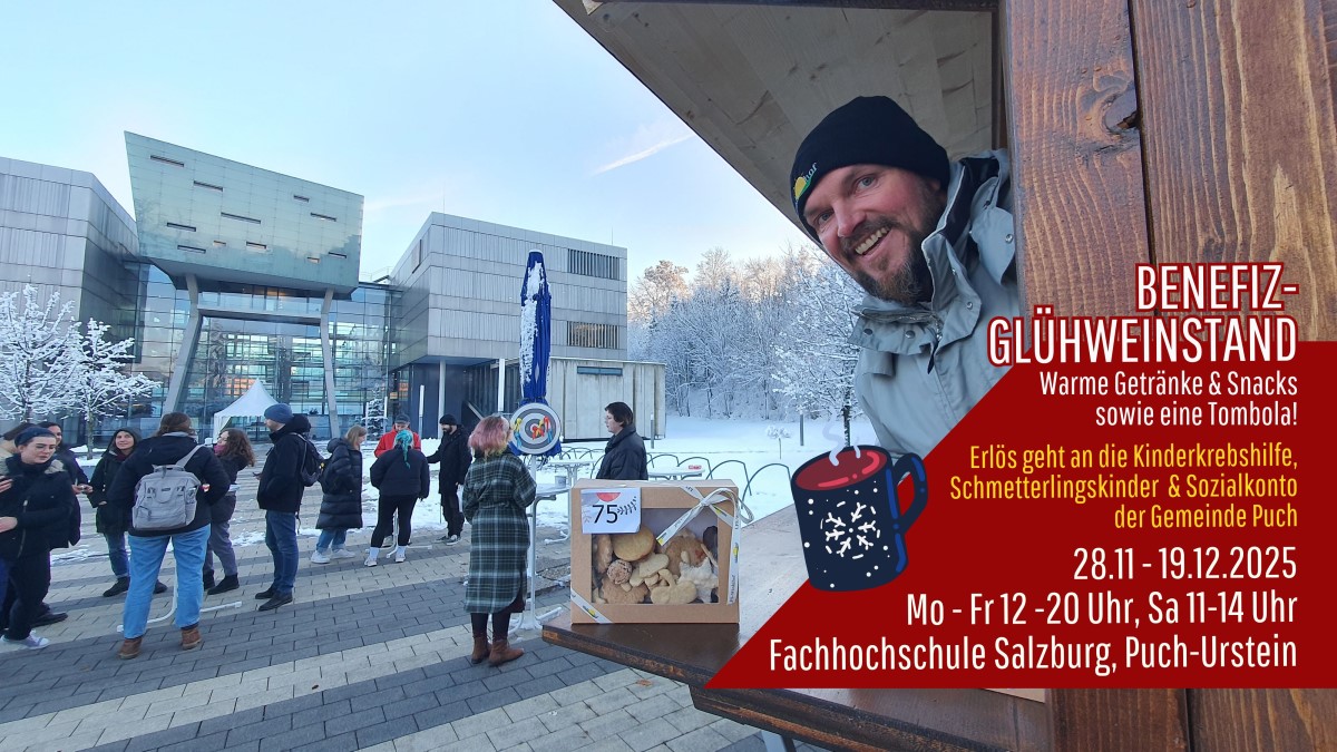 Benefiz-Glühweinstand FH Salzburg